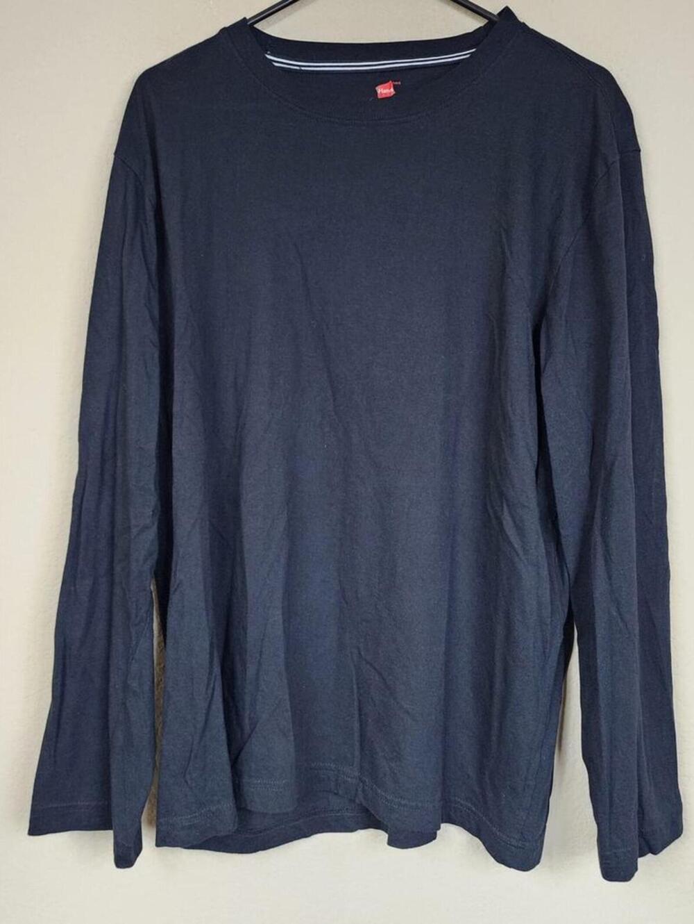 Large Black Long Sleeve Shirt